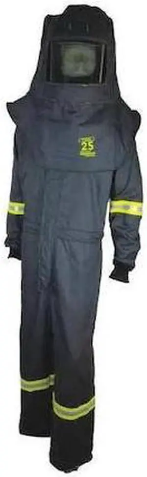 OBERON TCG3B-2XL Arc Flash Clothing Kit, 27 cal/sq cm ATPV, 2XL, 30 in Inseam,