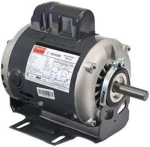DAYTON 6K366 Capacitor-Start Belt Drive Motor, 1/3 HP, 115/230V AC Voltage, 56
