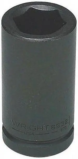 WRIGHT TOOL 6954 3/4 " Drive Impact Socket Deep Socket, black oxide, Steel,1