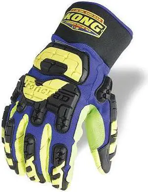 IRONCLAD INDI-CCPW-04-L Impact Resistant Gloves,Size L,Black,PR