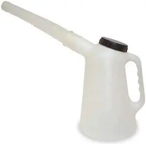 WESTWARD 2CAN9 Flexible Spout Measure,1Quart/1 Liter