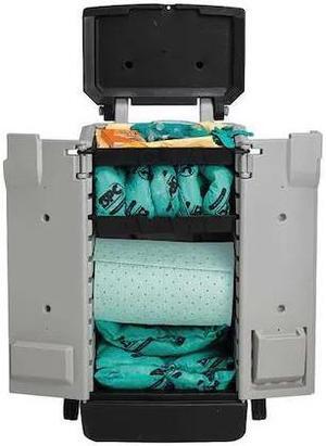 BRADY SPC ABSORBENTS SKH-K2 Spill Kit, Chem/Hazmat, Gray