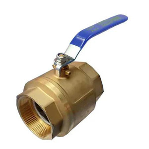 thumbnail image 2 of ZORO SELECT 3/8" FNPT X MNPT Brass Ball Valve Inline – Manual Two-Way, G-MBB-38 2 of 5