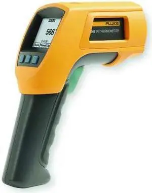 FLUKE FLUKE-566 IR Therm,1" @ 30",-40  to 1202 Deg. F