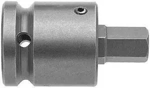 APEX TOOL GROUP SZ-14 3/8 in Drive Hex Socket Bit SAE 1/4 in Tip, 2 1/4 in L