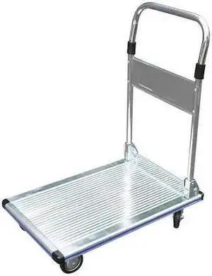 ZORO SELECT 33H181 Platform Truck,Folding Handle,35-1/2x24