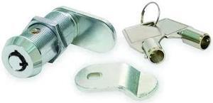 ZORO SELECT 1XRZ3 Pin Tumbler Keyed Cam Lock, Keyed Different, For Material