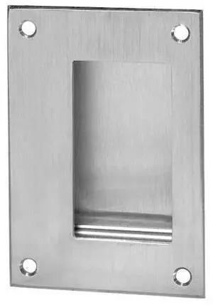 ROCKWOOD 94.32D316 Pull Handle, Clips/Fasteners, Satin, Satin, Clips/Fasteners ROCKWOOD 94.32D316 Pull Handle, Clips/Fasteners, Satin, Satin, Clips/Fasteners