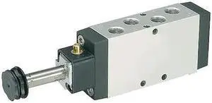PARKER P2LAX591ESHDDN Solenoid Air Control Valve,1/8 In,4-Way