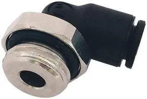 LEGRIS 3109 56 20 Male Elbow,90 Deg,1/4,Tube x UNF,PK10