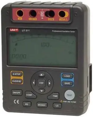 ZORO SELECT 5URG2 Battery Operated Megohmmeter,1000VDC