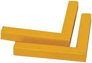 ZORO SELECT 2HEN4 Safety Rail Corner Connector,PK2