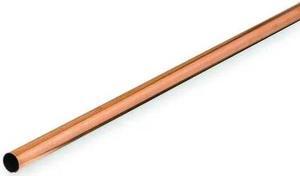STREAMLINE LH04005 Straight Tubing, 5/8 in Outside Dia, 5 ft Length, L