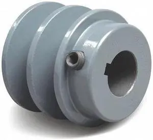 TB WOOD'S 2BK2534 3/4" Fixed Bore 2-Groove Standard V-Belt Pulley 2.65" OD