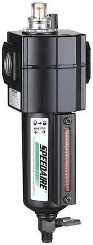 SPEEDAIRE 4ZL78 Air Line Lubricator,1/4In,60 cfm,250 psi