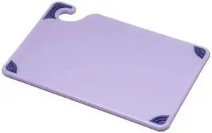 SAN JAMAR CBG6938PR Cutting Board,Plastic,6"W,9"L SAN JAMAR CBG6938PR Cutting Board,Plastic,6"W,9"L