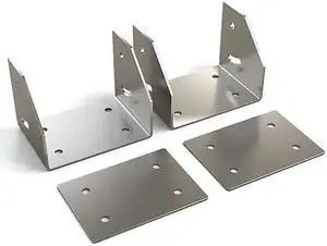 BIG ASS FANS 041106011 Purlin Kit,15" L,Steel,Most Ceiling Fans