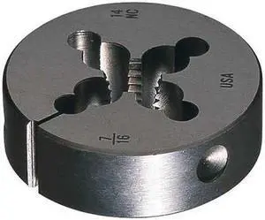 GREENFIELD THREADING 415742 HSS Round Adjustable DIe 6382 Greenfield ThreadIng