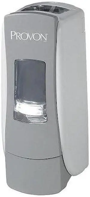 PROVON 8771-06 ADX-7 700mL Foam Soap Dispenser, Push-Style, Gray/White