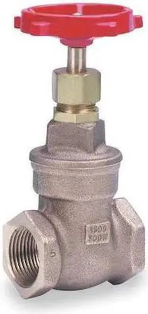 MILWAUKEE VALVE 1140 1 Gate Valve,Class 150,1 In.,Bronze
