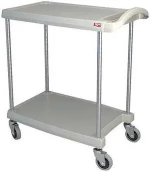 METRO MY1627-24G Utility Cart with Lipped Plastic Shelves, Polymer (Shelf), 300