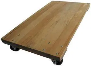 ZORO SELECT 48J065 General Purpose Dolly,30x18,Hardwood