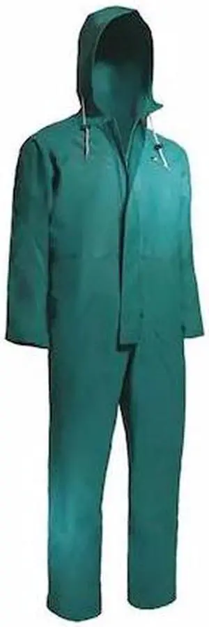 ONGUARD 7102000 Coverall, PVC/Nylon Polyester, 31 1/2 in Inseam, 62 in Waist,