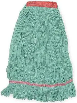 TOUGH GUY 1TYU3 1 in String Wet Mop, 22 oz Dry Wt, Slide On Connection,