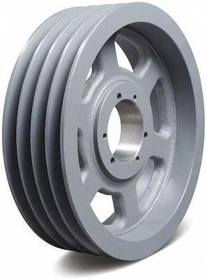 ZORO SELECT 2004C 7/8 in to 3-1/2 in Quick Detachable Bushed Bore 4 Groove