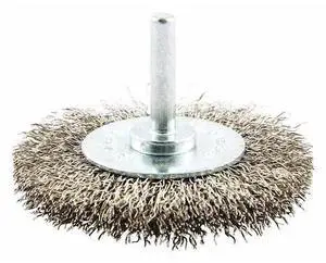ZORO SELECT 66252838973 Wire Wheel Brush,Shank Mount,3/4"