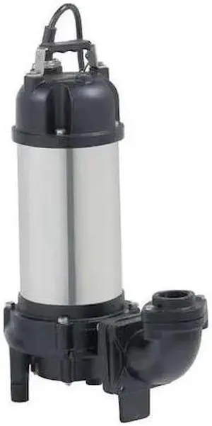 DAYTON 11A343 Grinder Pump,3 HP,230 Volts,9 Amps