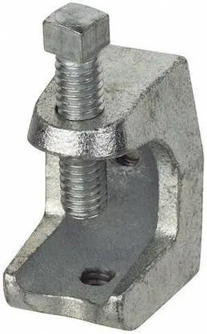 SUPERSTRUT 500-SC Beam Clamp, Clamp On, 1/4in-20, 1-1/4 in L, 1 in W, Iron,