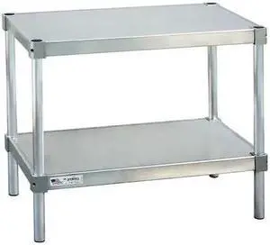 NEW AGE INDUSTRIAL 21530ES24P Fixed Work Table,Aluminum,30" W,15" D