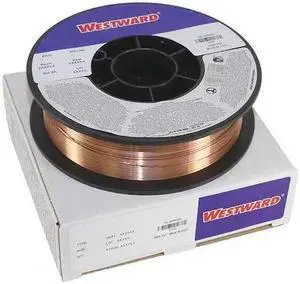 WESTWARD 20AP68 MIG Welding Wire 0.030" Dia., AWS ER80S-D2, 11 lb.