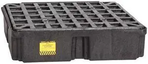 EAGLE MFG 1633B Spill Deck, 15 gal Spill Capacity, 1 Drums, 2,000 lb Load
