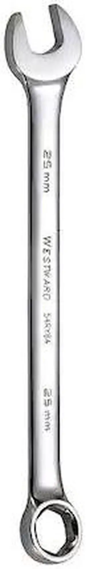WESTWARD 54RY84 Combination Wrench,25mm,Metric,6 pt.
