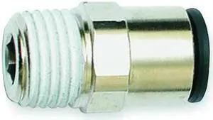 LEGRIS 3175 16 21 Push-Fit Adapter Fitting, 16mm Tube Size, Brass, Silver