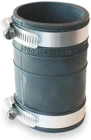 ZORO SELECT 1060-150 Flexible Coupling,Pipe Size 1-1/2x1-1/2"