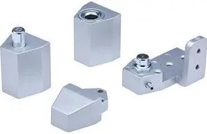 KABA ILCO IL-OP-10-LH-AL  FLUSH SETS Pivot Hinge, Diecast Aluminum, Half