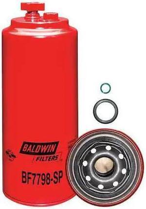 BALDWIN FILTERS BF7798-SP Fuel Filter,9-17/32x3-11/16x9-17/32 In