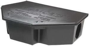 MOTOMCO 33471 Tamper Resistant Rodent Station,Disp.