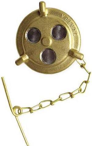 VELVAC 600007 Fuel Cap,Vented,Nonlock,11-1/2 In Thread