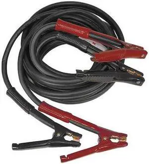 ASSOCIATED EQUIPMENT 6163 Booster Cable,HD,1 AWG,25 ft,800 Amps