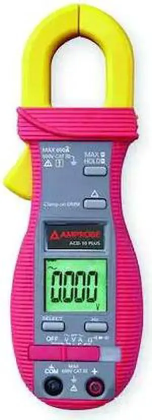 AMPROBE ACD-10 PLUS Digital Clamp Meter,600A,40 MOhms
