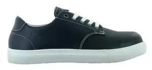 MELLOW WALK 484072 Women's Athletic Shoe, Steel Toe, Leather Upper, Rubber