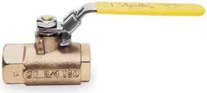 APOLLO VALVES 7010427 3/4" FNPT Bronze Ball Valve Inline