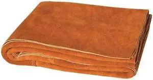 STEINER 321-6X6 Welding Blanket, Leather, 3.0 oz/sq yd, 150 Degrees F Withstand