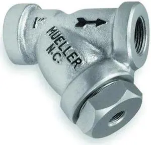 MUELLER STEAM SPECIALTY 2 581 CS screwed end Y Strainer, 2" Pipe, FNPT x FNPT,