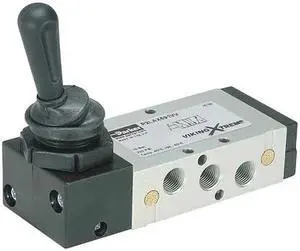 PARKER P2LAX89122 Manual Air Control Valve,4-Way,1/8In NPT