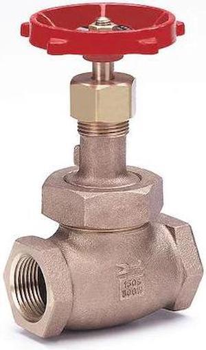 MILWAUKEE VALVE 590T 3/4 Globe Valve,Class 150,3/4 In.